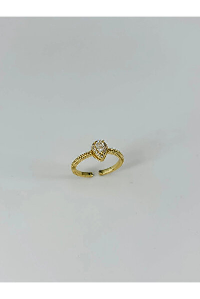 Twin Store Adjustable Zircon Stone Brass Bijouterie Ring - Yz0142-1