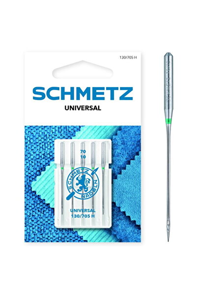 SCHMETZ Set 5 ace de cusut universale, finete 70, 130/705 H VBS