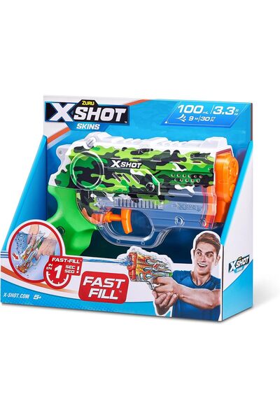 Sunman X-Shot Skins Nano Fast Fill Su Tabancası 19 cm