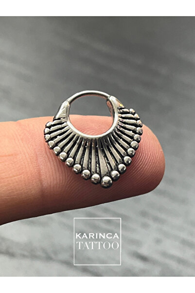 Karınca Piercing Bohem Septum Piercing Lobe Helix Nipple Halka Küpe