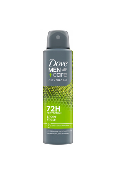 Dove Deodorant Antiperspirant Spray 72h Sport Fresh Men, 250 ml