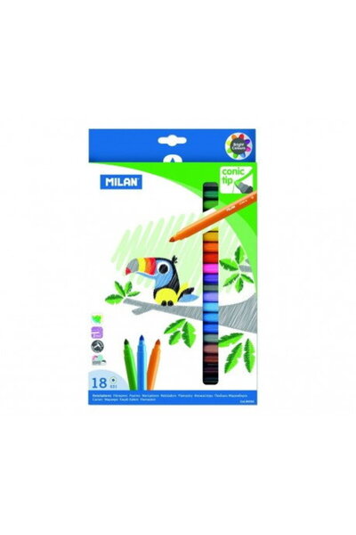 Milan Conical Tip Markers 18 COLORS