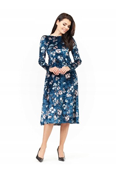 Infinite You Rochie dama InfiniteYou, Poliester, M147, Bleumarin, XL INTL