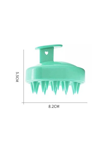 Pure Perie de masaj pentru scalp și păr - Verde