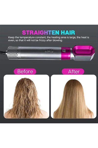 Primo Plus 5-in-1 Styler! 1000W of Power and Anti-Static Tech for Frizz-Free,...