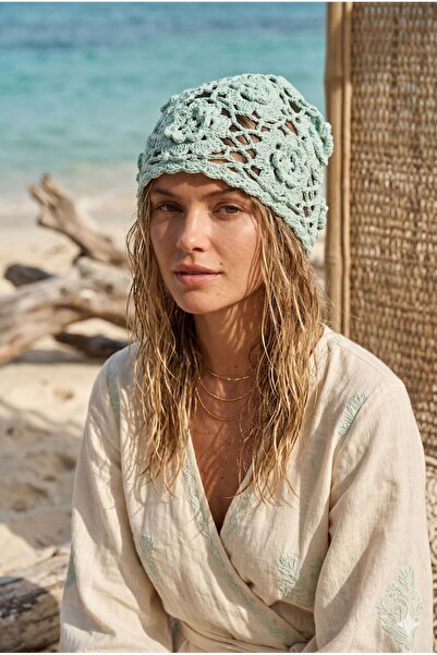 keisy Hand Knitted Premium Mesh Bandana