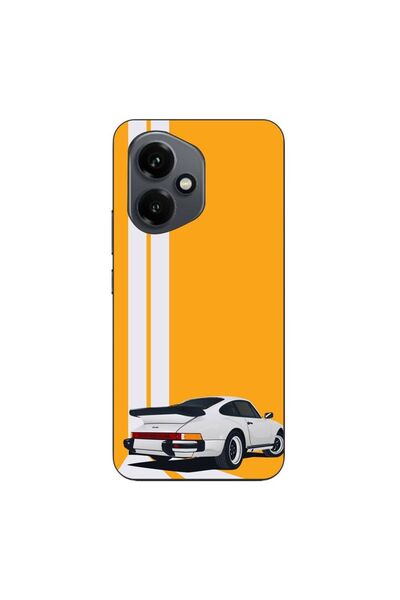 OEM Husa compatibila cu Honor 400 Silicon Gel Tpu Model Porsche 911 Turbo