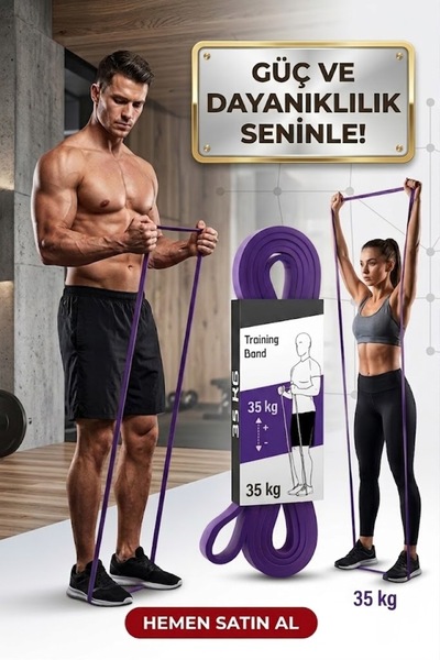 TeknoEser 35 KG Pilates Direnc Bandi Agir Sert Egzersiz Spor Lastigi Fitness ...