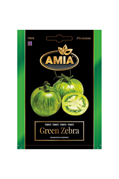 Amia Seminte de tomate premium Green Zebra, 0.05 g