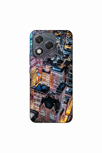 OEM Husa compatibila cu Honor 400 Lite Silicon Gel Tpu Model Night City