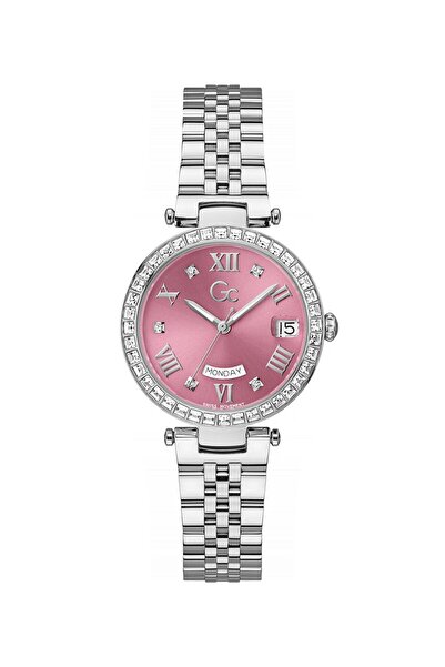 Guess Gc Flair Crystal mid size metal watch