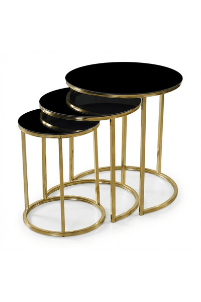 Bella Set de măsuțe de cafea rotunde Nexa Trio – Design elegant