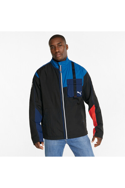 Puma Men BMW M Motorsport Statement Woven Jacket - Black