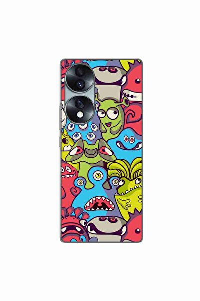 OEM Husa compatibila cu Honor 70 Silicon Gel Tpu Model Squishi Monsters