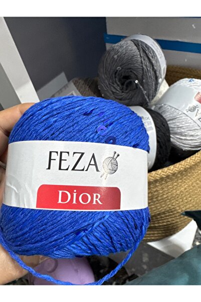 Feza Sequined Cotton Yarn 1 Piece 100 Grams