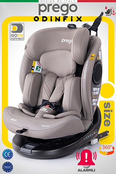 Prego Odinfix Alarmlı 360 Derece Dönebilen -0-36 Kg -İ-Size Belgeli - Top Tet...