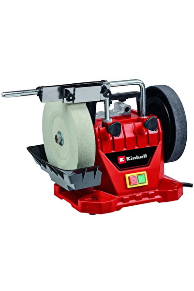 Einhell TC-WG 200 Wet/Dry Bench Grinder, 125W, 180mm Dry, 200mm Wet Grinding ...