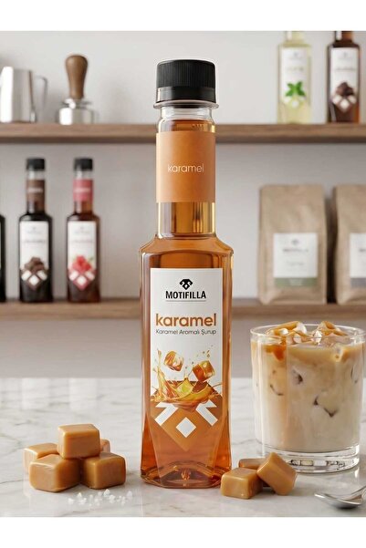 MOTİFİLLA KARAMEL ŞURUP 250 ML. ( 350 GR.)