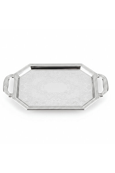 Germax Original Germax Silver Metal Elegant Serving Tray – 20×10 cm