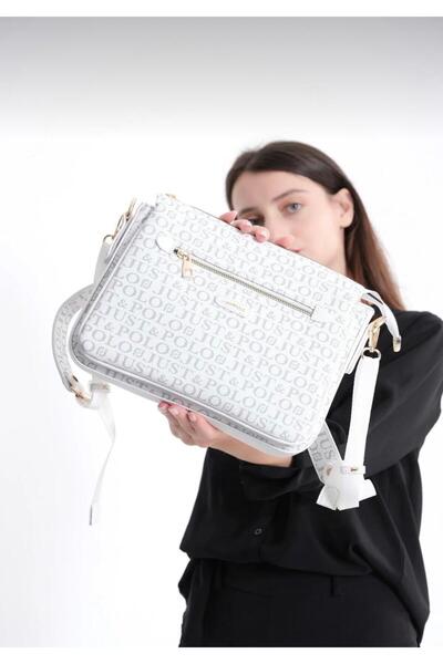Just Polo Women's Multi-Compartment Shoulder Bag