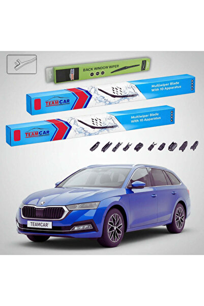 TEAMCAR Σκόντα Οκτάβια IV Κόμπι NX5 2019-2022 Μάκτρα Υαλοκαθαριστήρων |   Σετ...