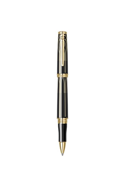 Scrikss HERİTAGE SİYAH ALTIN ROLLER KALEM 1.00 MM UÇ -- KALEM SEPETİ --