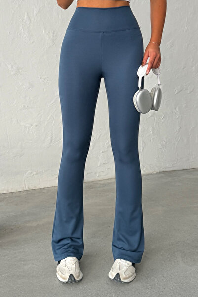 OPENDO High Waist Slimming Spanish Leg Women's Leggings Pants