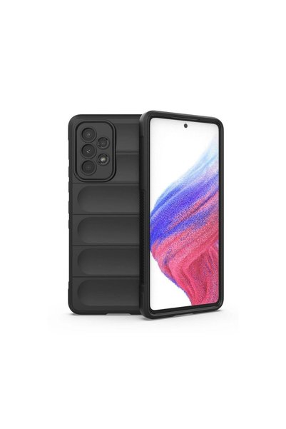 OEM Samsung galaxy a53 5g case optimum silicone - black