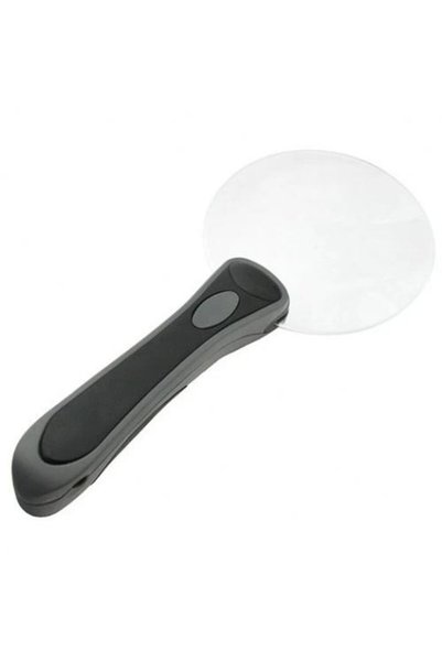 Mestore 2.5x90mm Reading Magnifier with 2 LED Lights