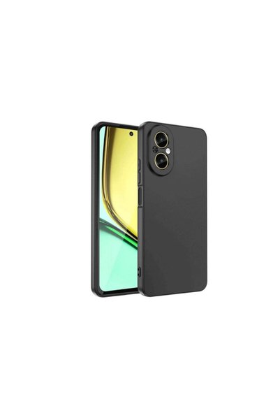 Generic Brand Realme 12 Lite Case First Silicone - Black