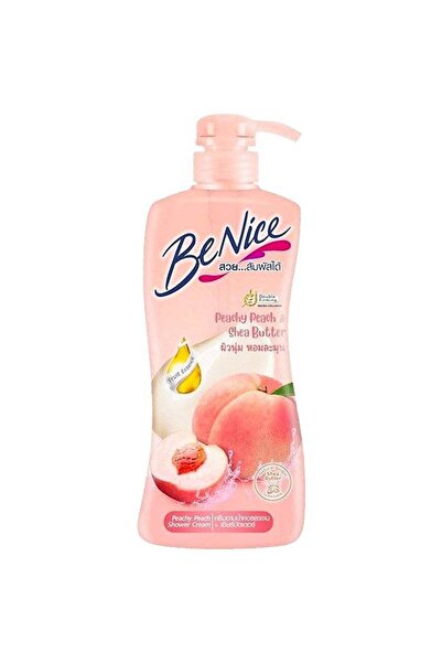 Be Nice Thai Peach Scented Shower Cream for Skin Hydration 400 ml