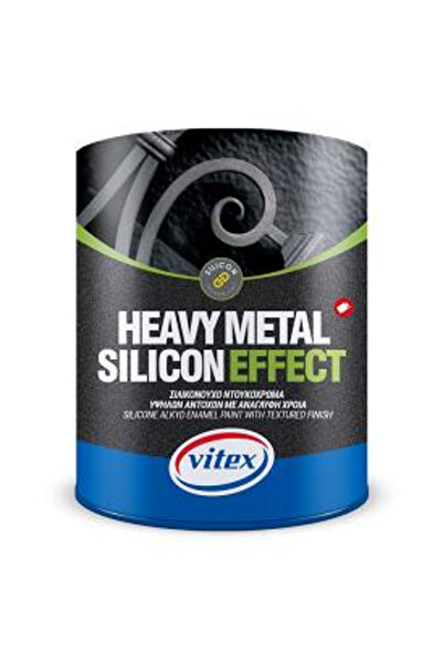 Vitex Email alchidic siliconat cu efect Heavy Metal Silicon Effect, 713ml