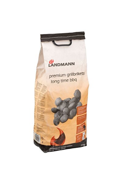 Landmann Brichete PREMIUM 3 kg, din lemn de esență tare, pentru temperaturi î...