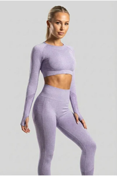 Fitskin Bustieră tip a doua piele, lila, cu efect de blush