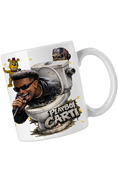 OEM Playboi Carti Skibidi Toilet Mug