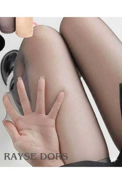 RAYSE DORS Imported Acrylic Anti-Invisible High Waist Gathering Micro Ghost Anti-Slip Pantyhose 5D