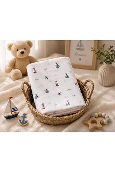 Minora Baby&Kids Minora %100 Pamuk Müslin Bebek Örtüsü – Çok Amaçlı Müslin Ba...
