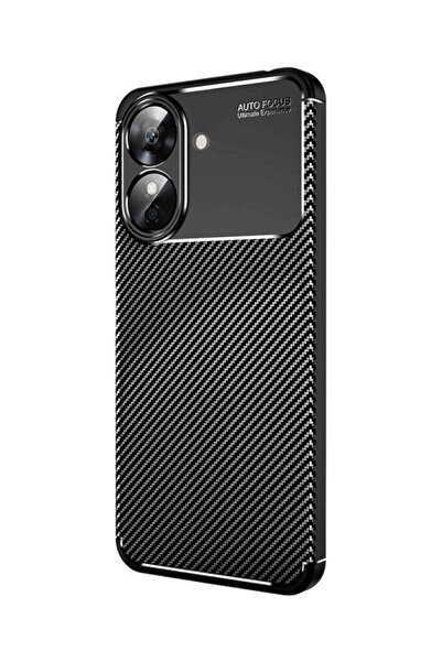 UnDePlus Xiaomi Poco X8 Pro Kılıf Karbon Silikon Case
