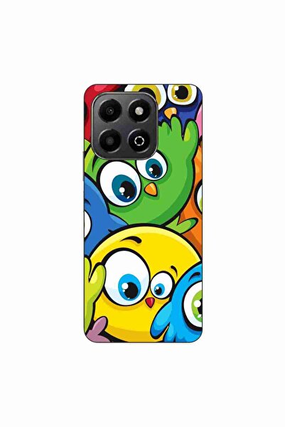 OEM Husa compatibila cu Honor X6b Silicon Gel Tpu Model Bufnite Colorate