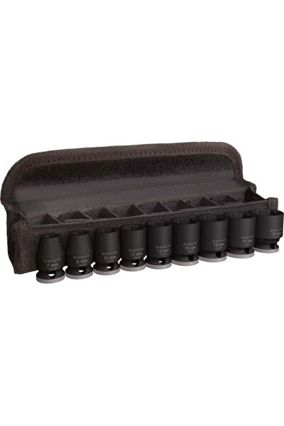 Bosch Set chei tubulare de impact PRO 3/8", 9 piese