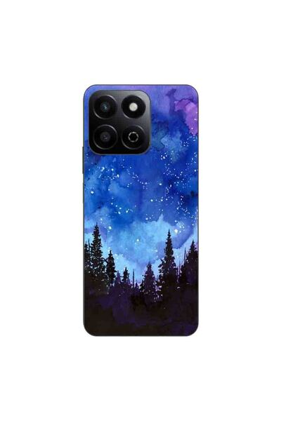 OEM Husa compatibila cu Honor 200 Smart Silicon Gel Tpu Model Night Forest