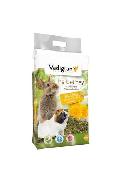 VADIGRAN Hay & Herbs Dandelion Σανός με Πικραλίδα 500gr