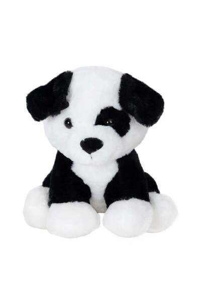 Puffy Friends Jucarie de plus, Puffy Friends, Catelus, Alb Negru, 32 cm