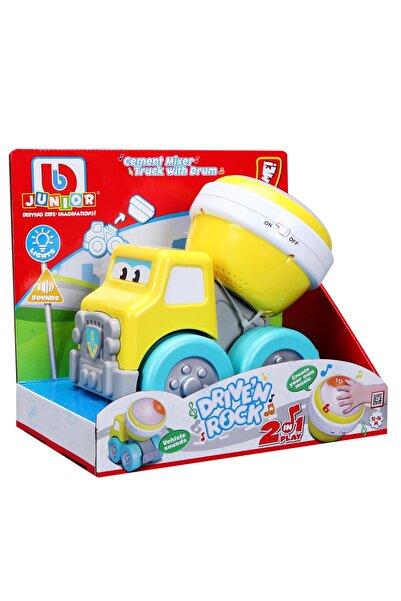 Bburago Junior Primul meu camion cu instrumente muzicale, Bburago, Galben