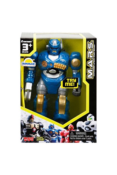 Happy Robot interactiv, Kid, M.A.R.S. 18 cm, Albastru