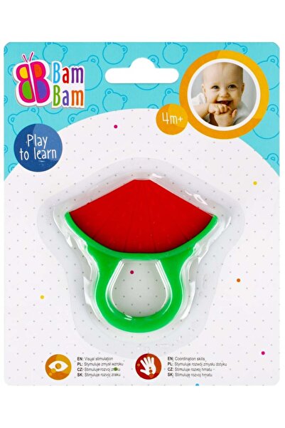 Bambam Jucarie pentru dentitie, BamBam, Pepene rosu