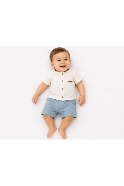 Galeri Çocuk Baby Boy Shorts-Shirt Set