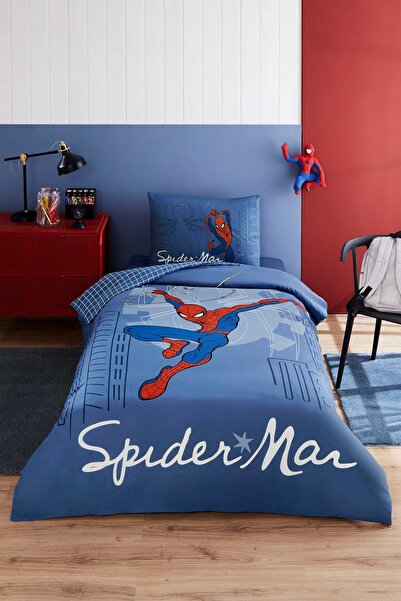 Özdilek Spiderman Sense Tek Kişilik Lisanslı Lastikli Çocuk Nevresim Takımı