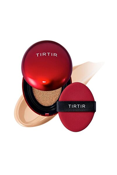 TIRTIR MASK FIT RED CUSHION 27N CAMEL - BB Cream Cushion with High Coverage S...