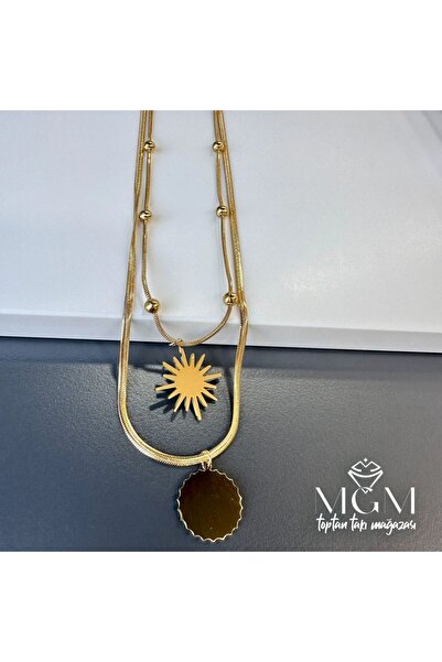 atastore2017 Steel Multiple Necklace